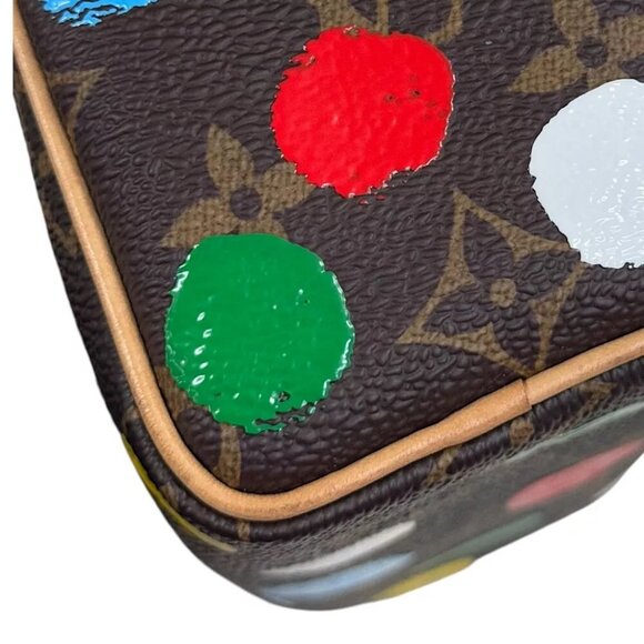 LOUISVUITTON KusamaYayoiCollaboration ShoulderBag M81979 MonogramNanospeedy used - Picture 8 of 12